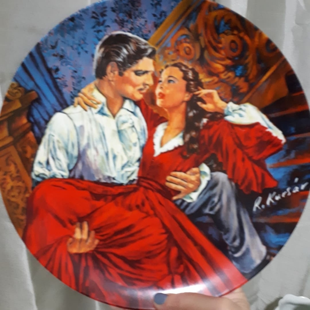 Limited Edition Gone With The Wind Collector's Plate. - Picture 3 of 3